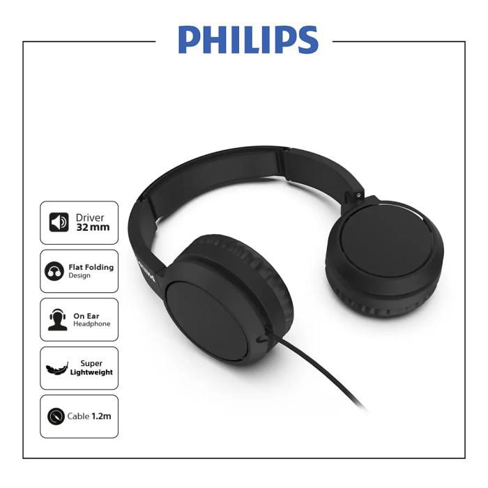 Philips Headphone On Ear with Mic TAH4105 - Garansi Resmi ANP 1 Tahun