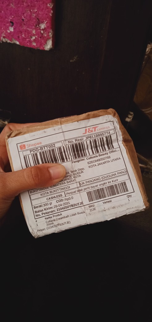 Cultusia Creambath Lidah Buaya 250ml Shopee Indonesia