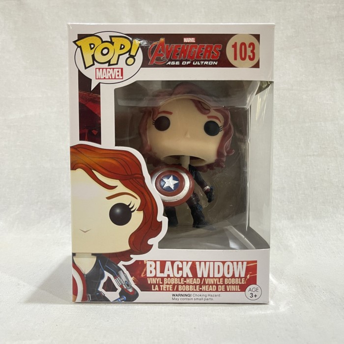 FIGURE POP MARVEL 103 BLACK WIDOW WITH SHIELD FUNKO