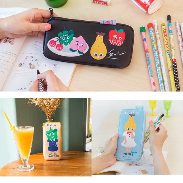 

Produk Unggulan Panache Waterproof Korean Bentoy Pencil Case Kotak Pensil Tempat Pen Gilaa!!!