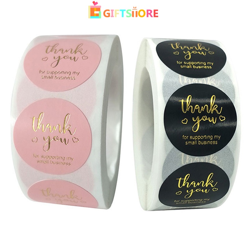 

[Ready Stock] Stiker Label Segel Terima Kasih Atas Roll Pink Bronzing Pernikahan Cabang Zaitun Perdamaian Tag Stiker Cabang Zaitun
