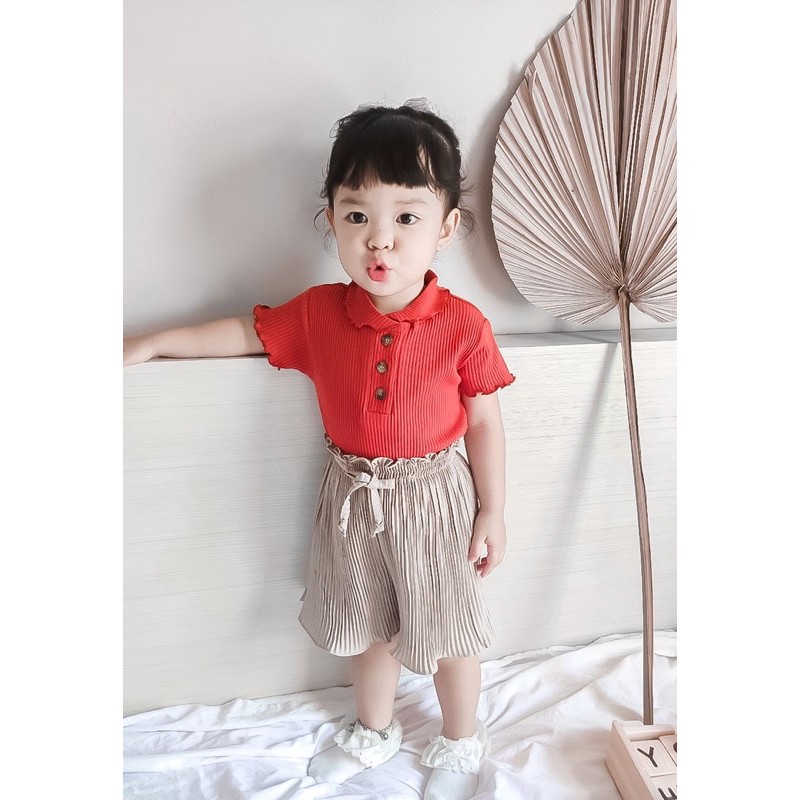 KIDDIEPODS - Rocco Top / Baju anak perempuan / Blouse Anak perempuan / Atasan anak perempuan 1-10 tahun