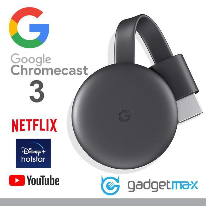Ready&Siapkirim Google Chromecast 3Rd Generation Original - Usa