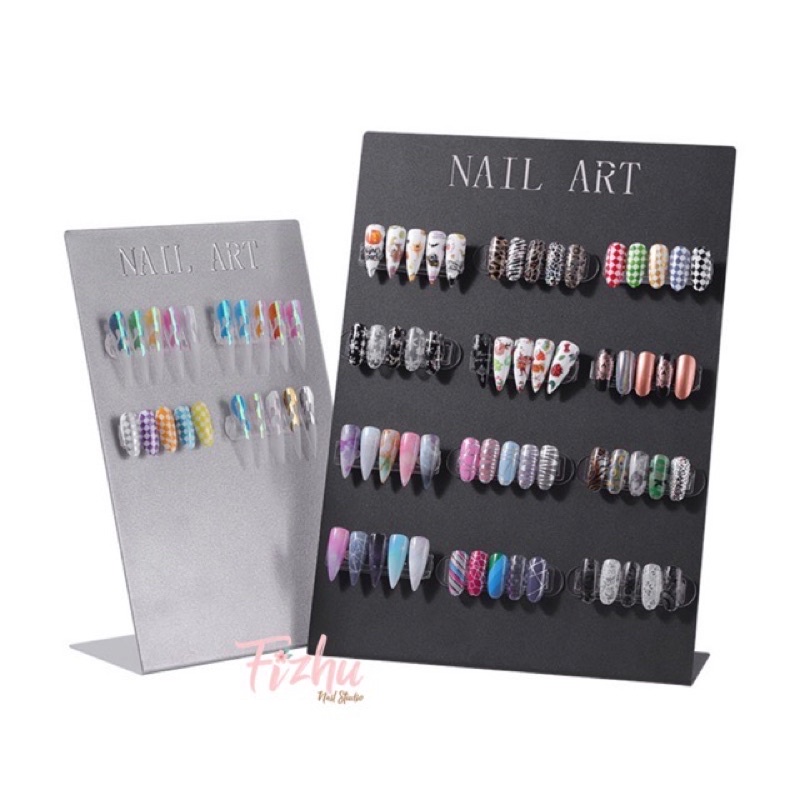 acrylic display nailart strip/ display kuku magnet / nailart display magnet / acrylic display magnet