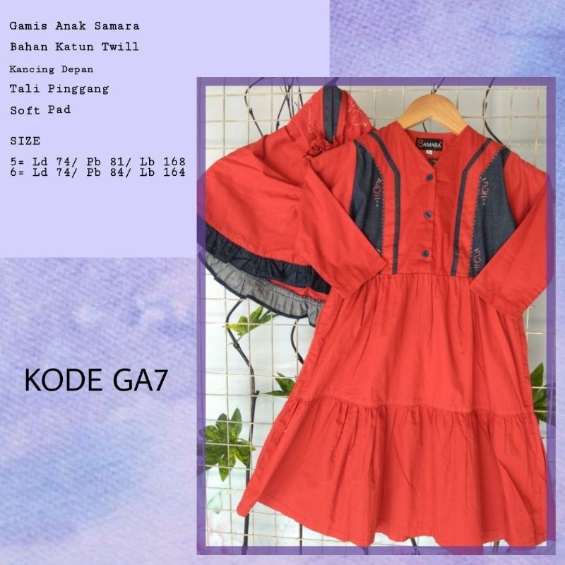 *Gamis Anak Samara*
