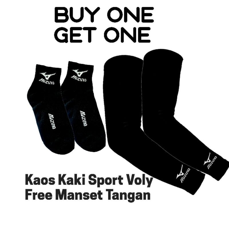 Kaos kaki olahraga pria wanita sport voly basket ball free manset