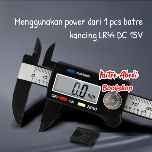 Jangka Sorong / Carbon Fiber Composites Digital Sigmat Caliper