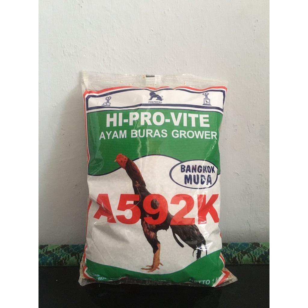 Pakan Ayam Bangkok Muda Hi-PRO-VITE A592K (Umur 2-6 Bulan)