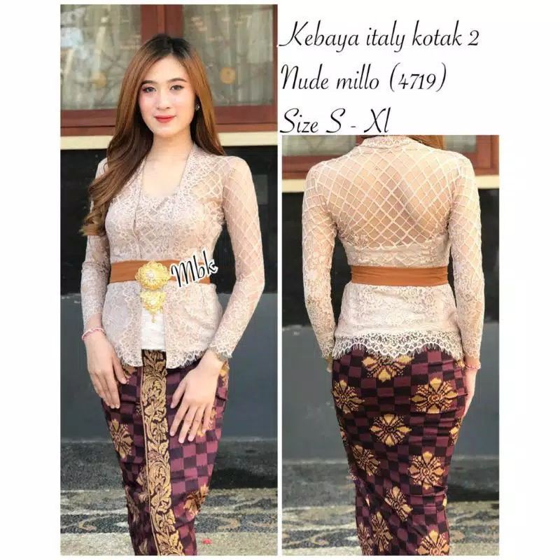 kebaya semi prancis kebaya prancia kotak setkebaya free bross