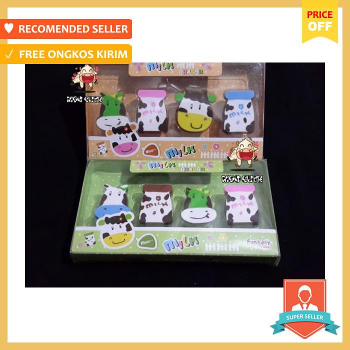 

Penghapus - Moo Milk - Alat Tulis