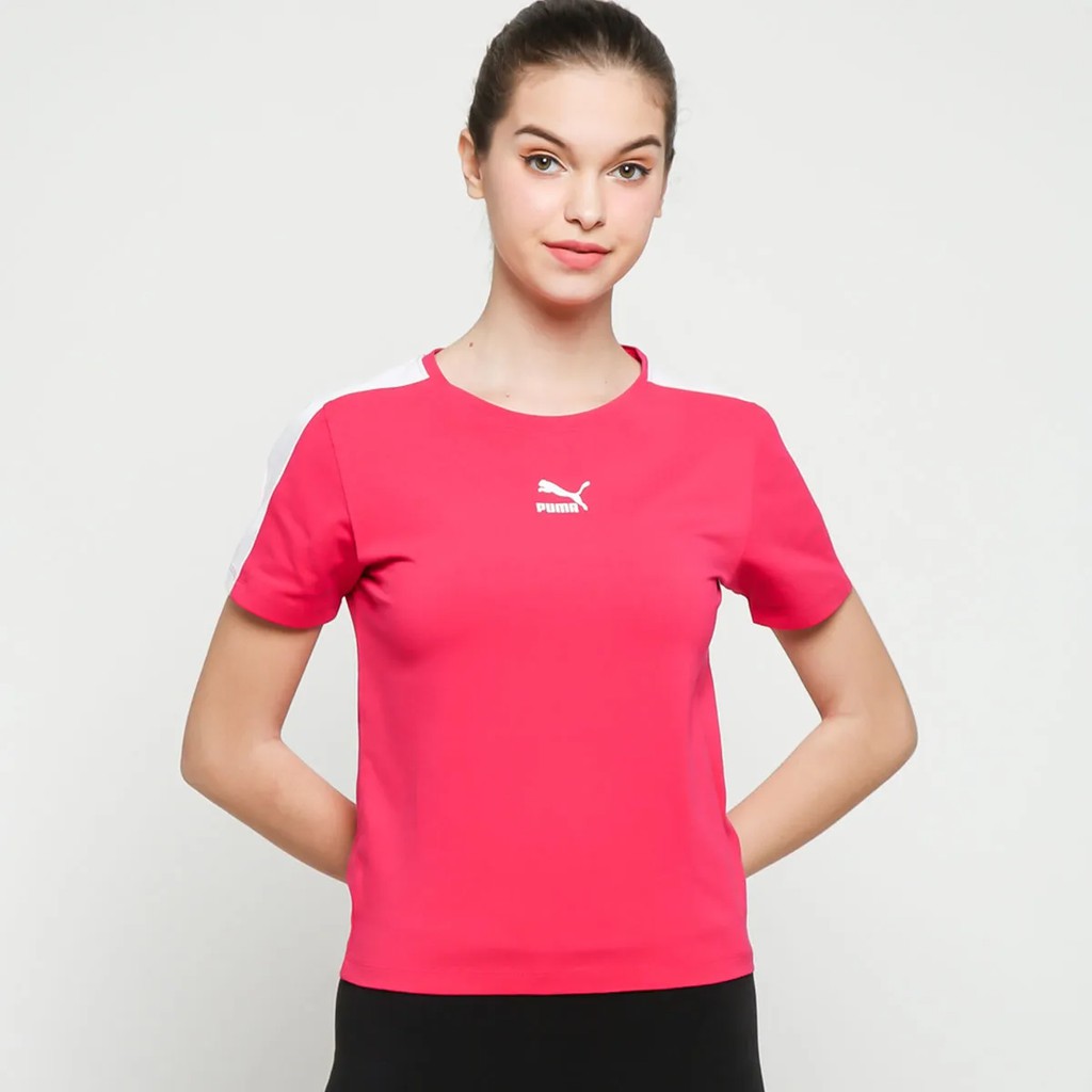 Kaos olahraga wanita Puma Classics Tight Top - 59537515  Sarang Sepatu