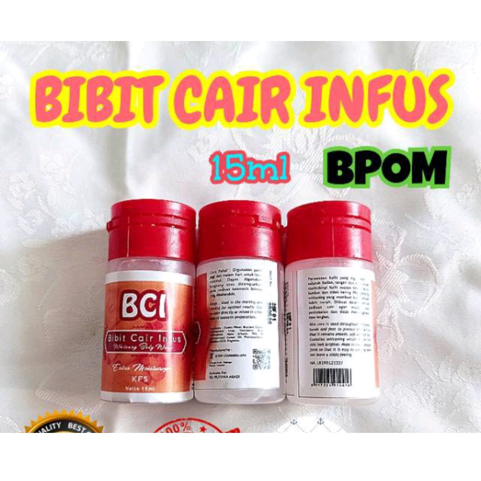 BIBIT CAIR INFUS BPOM ( BCI BPOM ) ORIGINAL