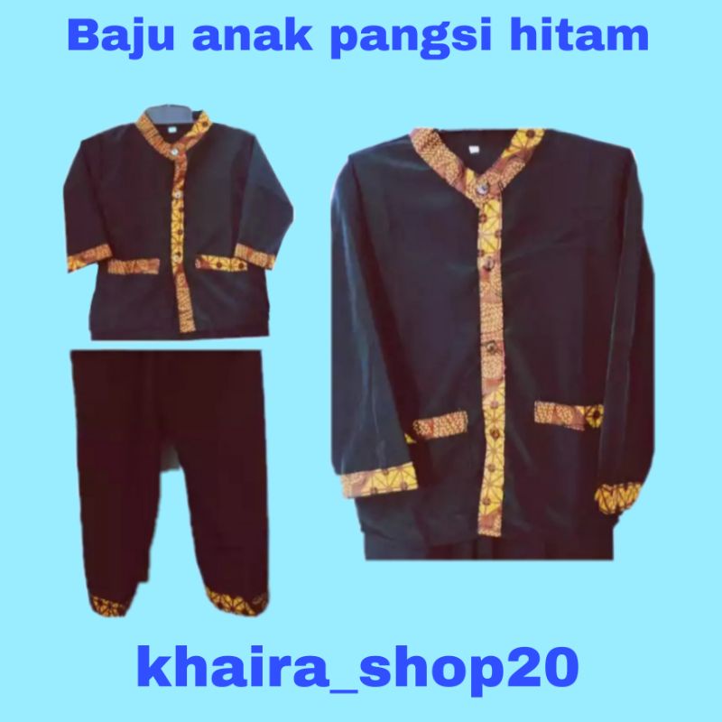 Jual Baju Adat Seragam Sunda / Baju Seragam Pangsi / Seragam Anak