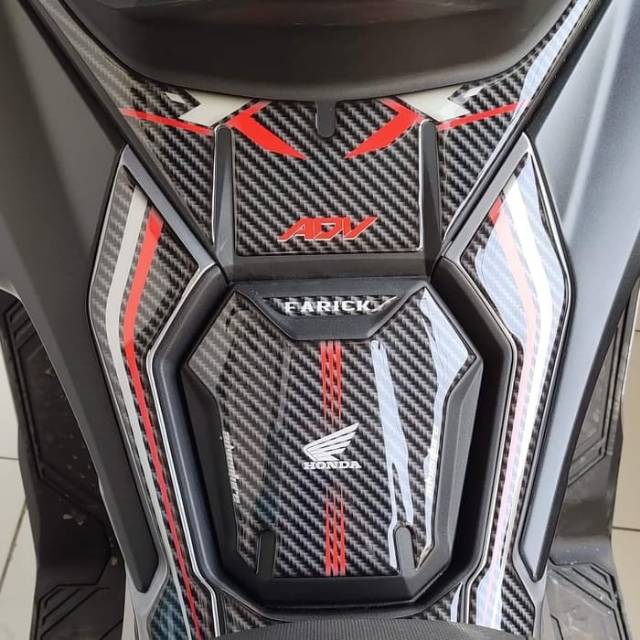 Sticker Stiker tankpad deckpad honda ADV 160 ADV 150  carbon resin premium