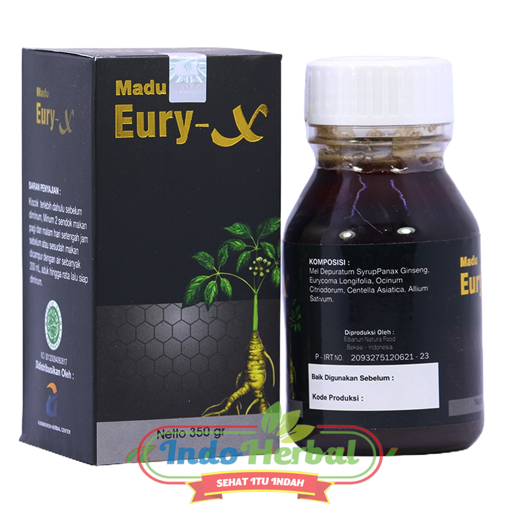 Eury-X Madu Ginseng Pasak-Bumi Penyubur / Subur Pria Al Mabrur