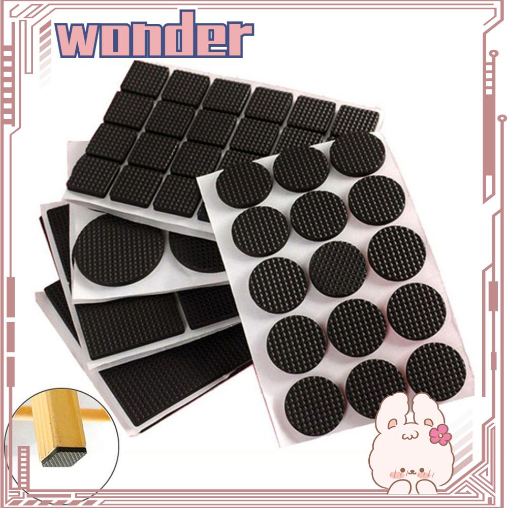 Wonderful 1 / 2 / 6 / 15 / 24PCS Pad / Alas Kaki Meja / Kursi Anti slip Bentuk Geometri