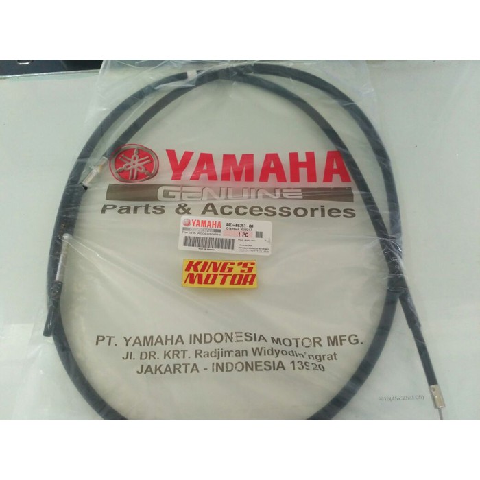 KABEL, TALI REM XEON, XEON RC, GT125 ASLI YAMAHA