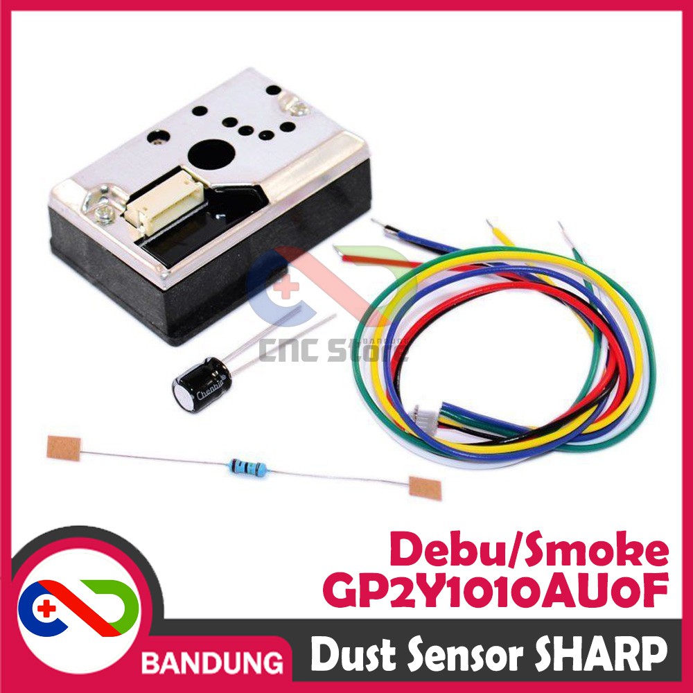 SHARP SENSOR DEBU GP2Y1010AU0F DUST SMOKE ASAP OPTICAL PM2.5