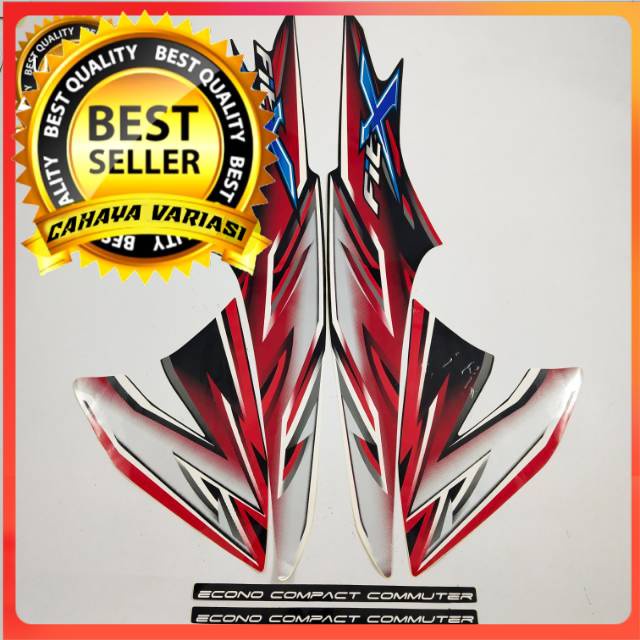 striping honda supra fit x fit x 2008 hitam full list body standar