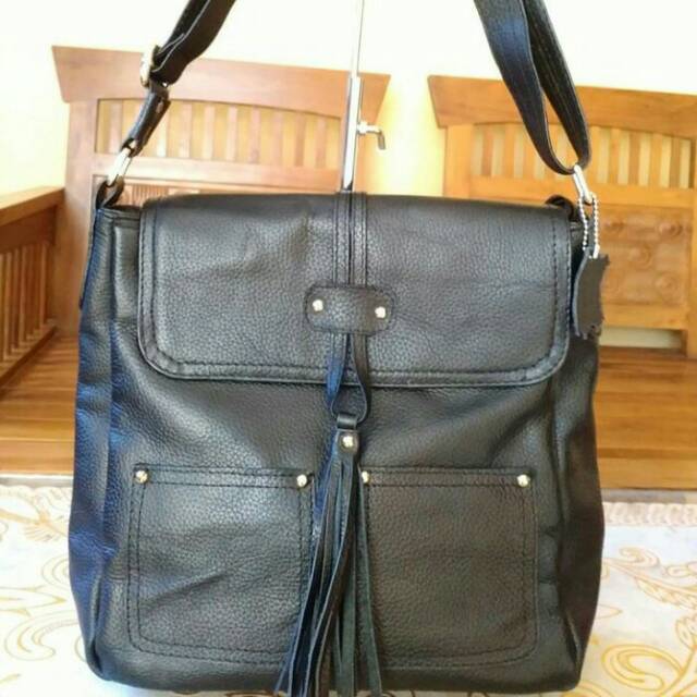 Tas kulit wanita asli garut berkualitas, tas kulit papirut size L