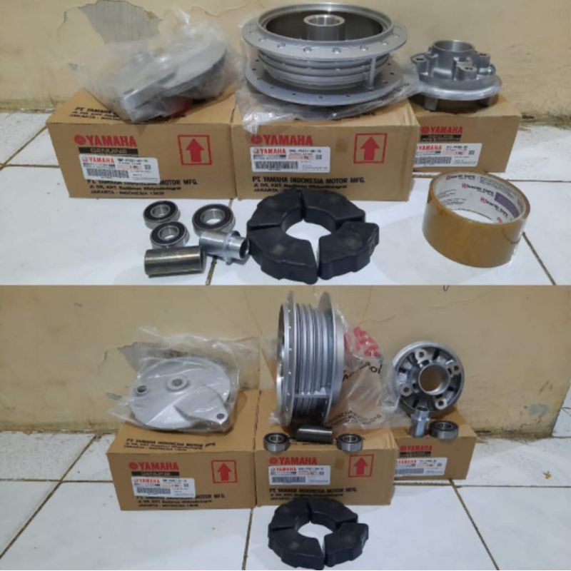 Tromol belakang RX king PNP CB satu set original