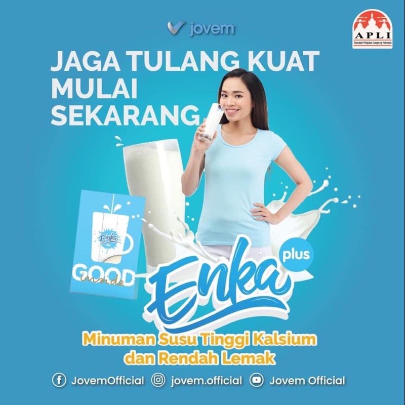 

ENKA PLUS SUSU KESEHATAN 100% MEMBER RESMI JOVEM