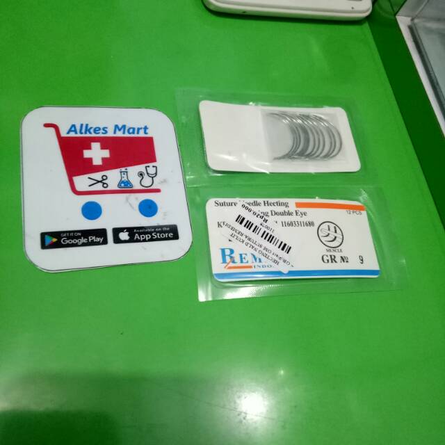 Hecting nald kulit GR 9 sutura-remedi