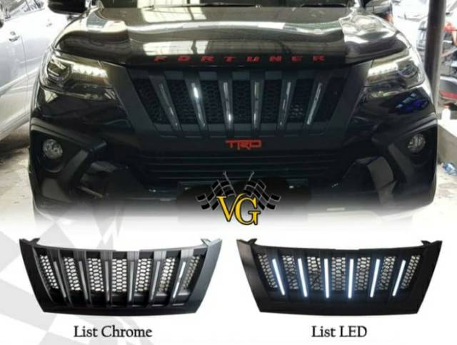 Grill all new Fortuner Apollo led