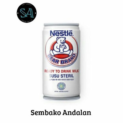 

Nestle Bear brand susu steril 190 ml