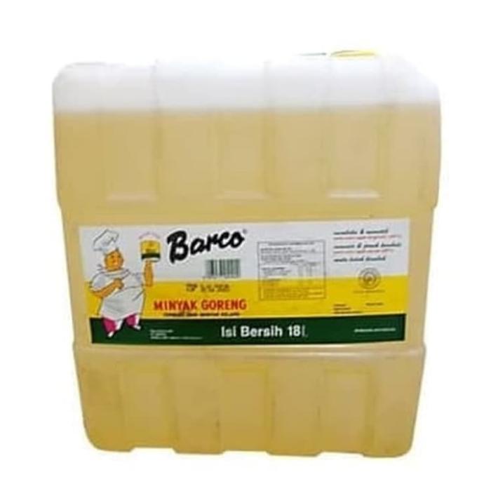 

MINYAK GORENG BARCO 18 L DFBH5612DF