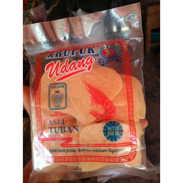 

Krupuk Udang Extra asli Tuban Jatim