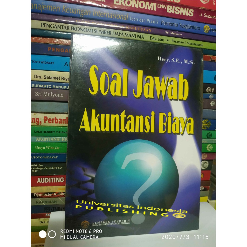 Soal-Jawab Akuntansi Biaya