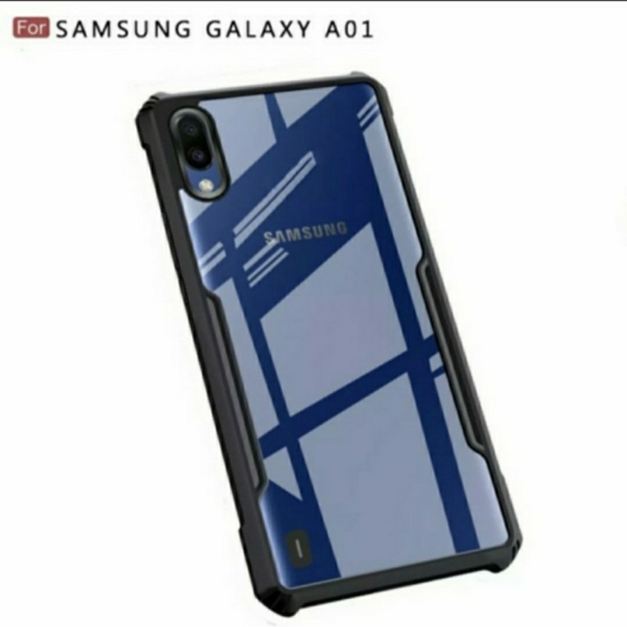 Clear Case Samsung A01 - Softcase Shockproof Samsung A01 Core - SC