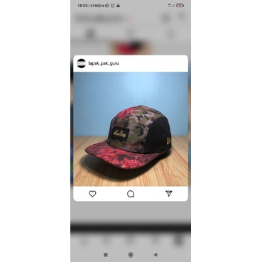 Topi New Era 5 panel