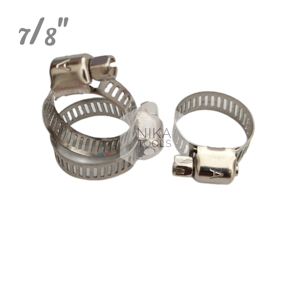 Klem Slang 7/8&quot; (Inch) Hose Clamp /Penjepit Selang