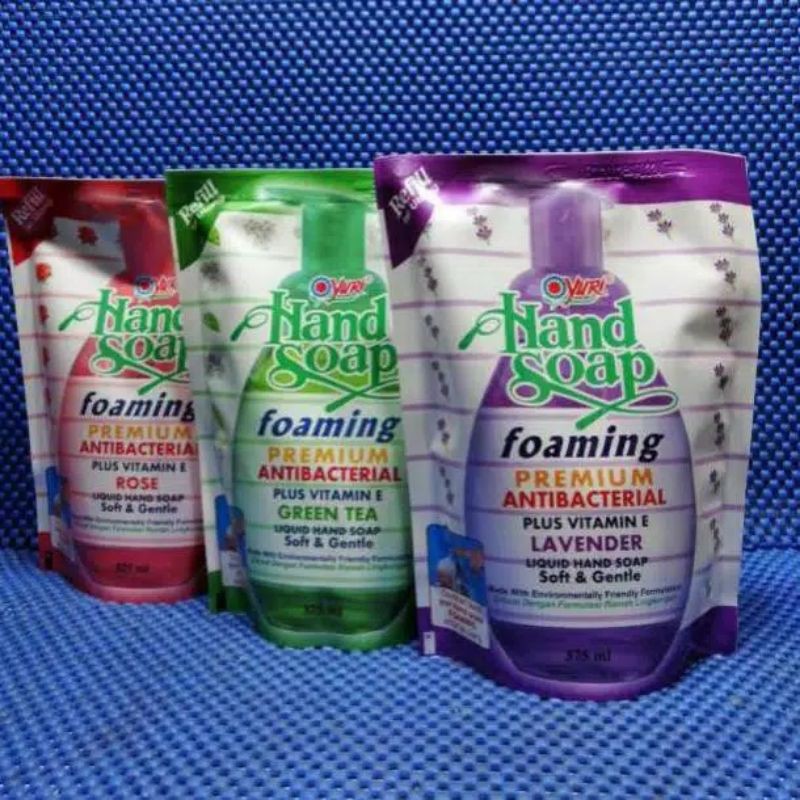 Yuri hand soap / yuri hand soap foaming / yuri hand soap premium / sabun tangan yuri 375ml