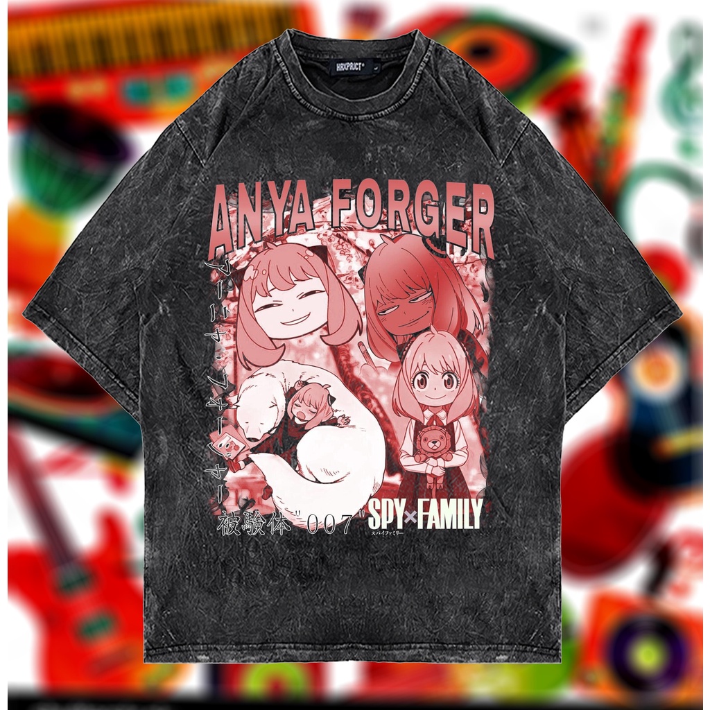 KAOS ANYA SPY ANIME VINTAGE TEE UNISEX