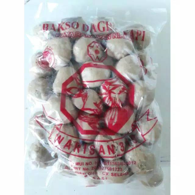

Bakso Sapi Warisan isi 50 butir