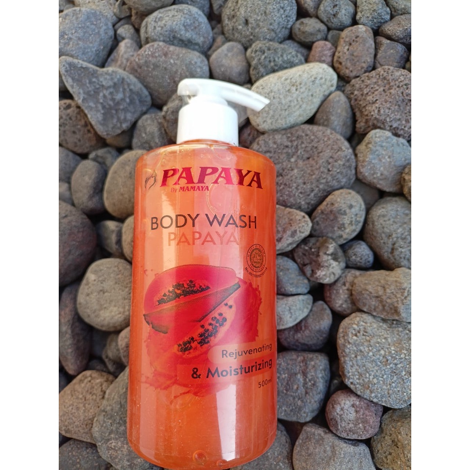 Bodywash Sabun Cair Papaya 500ml by Mamaya