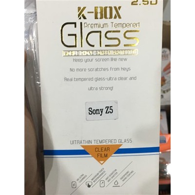 Tempered Glass Xperia Z5 (stok 2) hapenya ud dijual