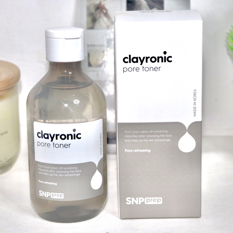 SNP PREP Clayronic Pore Toner Free Body Care Sachet by SNP