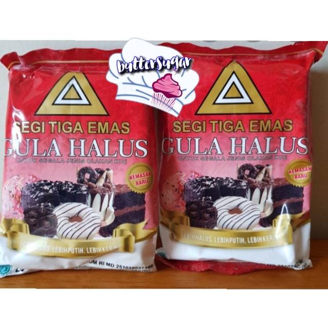 GULA HALUS CAP SEGITIGA EMAS 250 GR / GULA HALUS / SEGITIGA EMAS