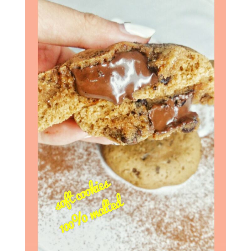 

softcookies/kue kering/kue coklat/melted