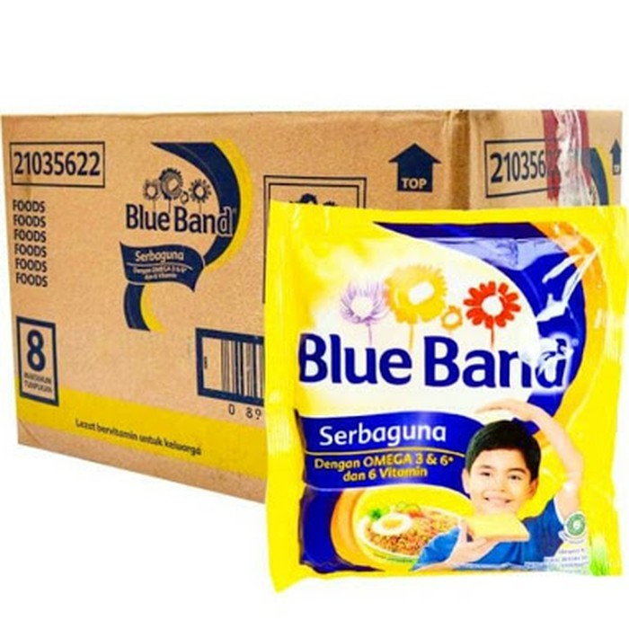 

Blue Band Margarin Serbaguna Karton isi 60 @200 gr