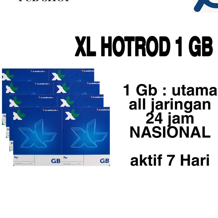 VOUCHER XL 1GB NASIONAL