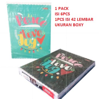 

BUKU BIG BOSS 42 LEMBAR PACK ISI 6PCS