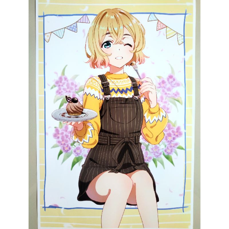 Poster Anime Kanojo Okarishimasu 4 Rent A Girlfriend Mami Nanami