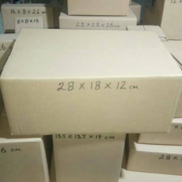 

Kardus Packing Online 28x18x12 cm