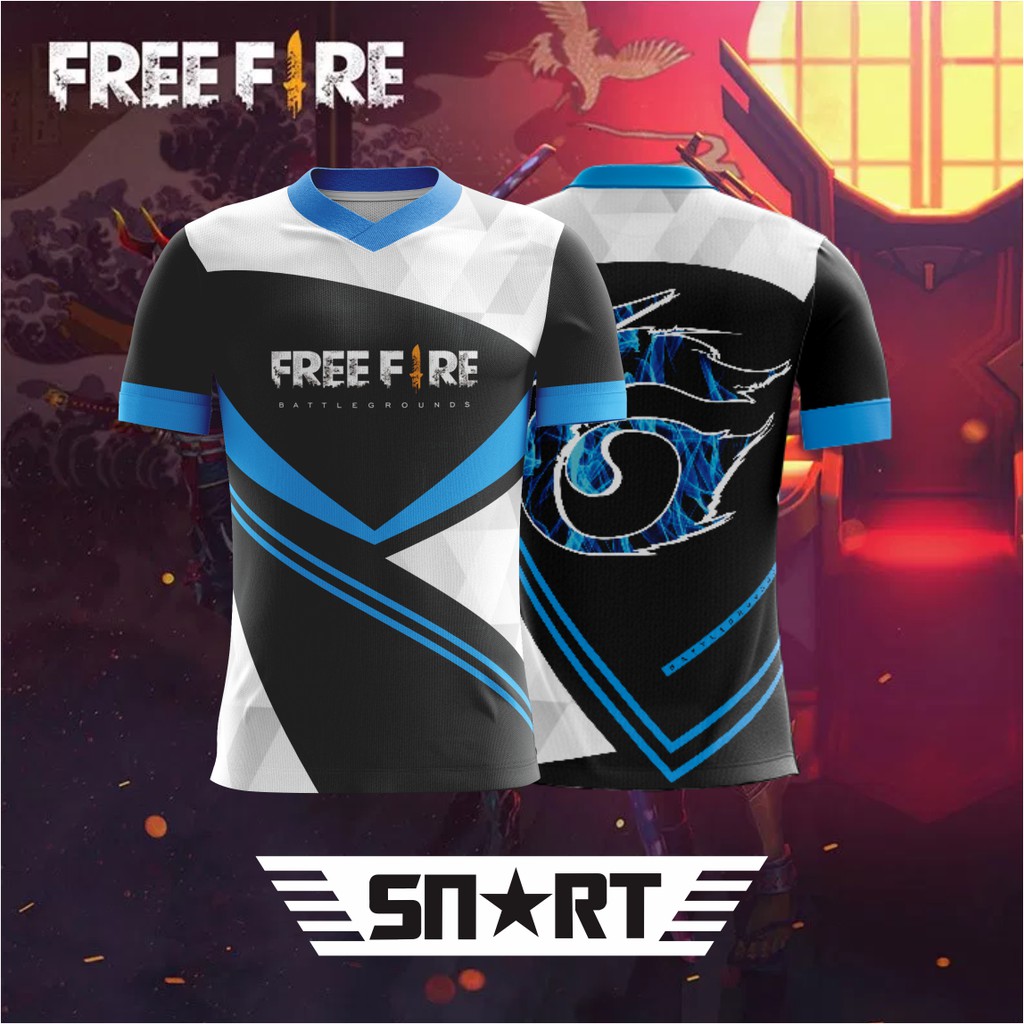 Jersey Gaming Esport FreeFire FF PUBG Mobile Legends Dota2 Bisa Ganti Nama Logo Full Printing Shopee Indonesia