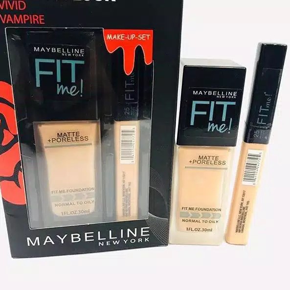 Image of Paket Kosmetik Lengkap / Paket Makeup Mayblline Komplit Set 10 in1 / Maybelline #3